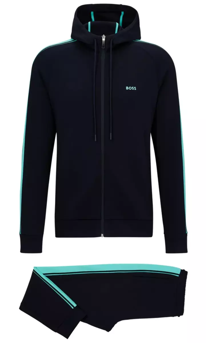 Tracksuit Tracksuit Set, Regular Fit BOSS GREEN, Navy blue