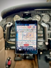 FlightPro ProAviator Yoke Mount for iPad Pro 12.9", iPad Mini  Phones 2023
