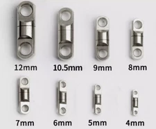 10~20Pcs Heavy Swivels Stainless Steel High Strength Durable Fishing Swivel