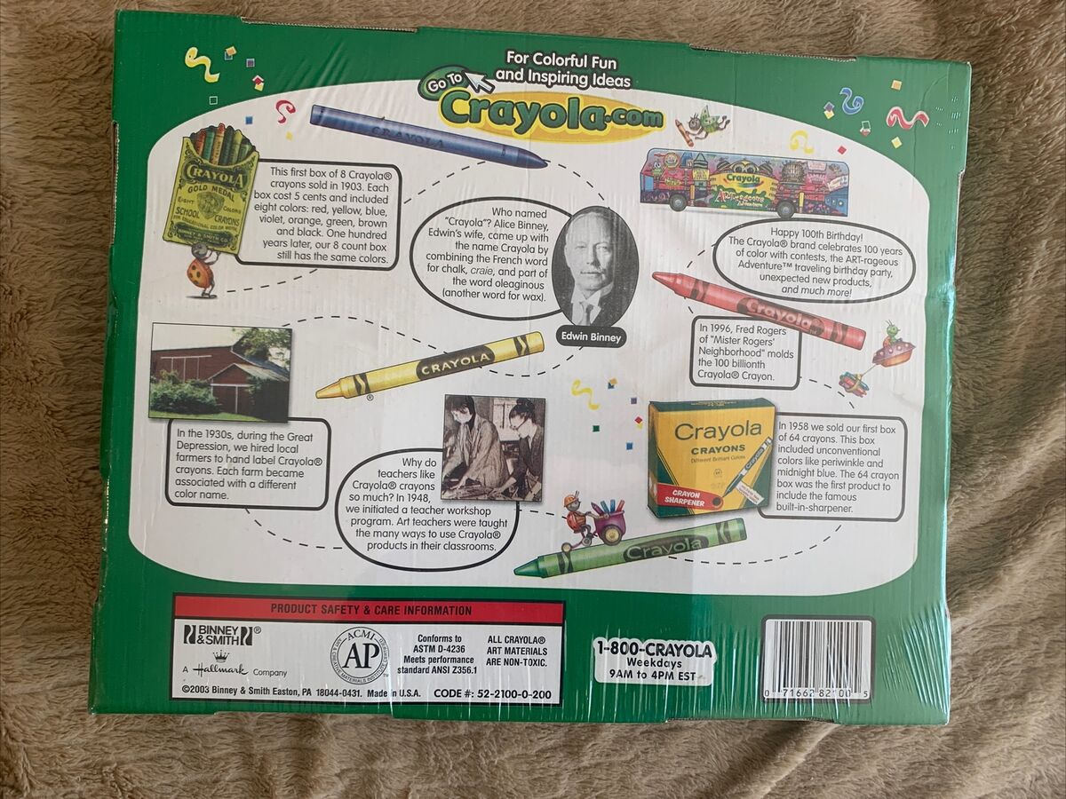 Crayola Centennial 100 Year Anniversary Tin Collection: 1903 Crayola Centennial 100 Year Anniversary Tin Collection: 1903