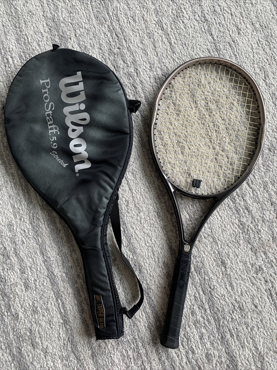 New Wilson Pro Staff 5.9 Si Stretch 4½ Grip Tennis | eBay