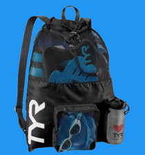 TYR Big Mesh Mummy Backpack - Black