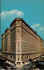 1960s Statler Hilton Hotel Boston, Massachusetts Vintage Postcard #2631