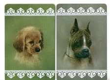 Giordano dogs 70s swap cards playing card single pr