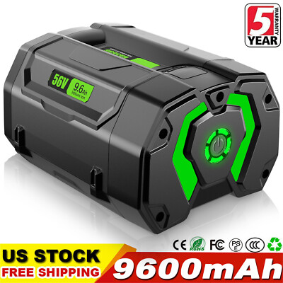 9.6Ah Lithium-ion Battery Pack For EGO 56V Power+ BA5600T BA1400T BA4200 BA2800T