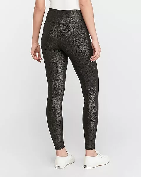 YOURS | Yours Curve Sequin Stretch Legging Black | Studio