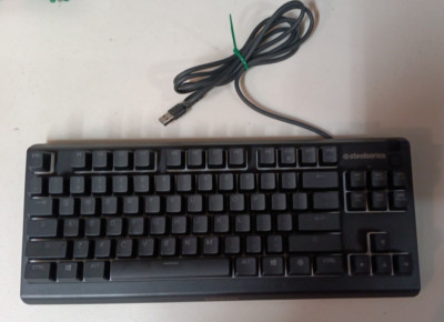 SteelSeries Apex 3 TKL Wired Gaming Keyboard for PC Compact RGB Backlit for PART