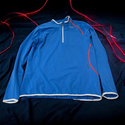 Adidas Clima365 Mens Blue Formotion Supernova Activewear Pullover Jacket Size M