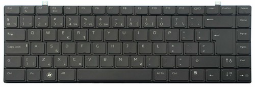 NEW Original DUTCH keyboard Backlit DELL XPS 1340 1640 1645 1647 Genuine - Afbeelding 2 van 2