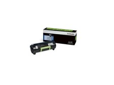 Lexmark 60F1000 Return Program Black Toner Cartridge 2,500 Yield - 2 pack