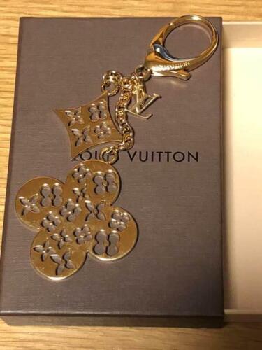 Louis Vuitton Ivy monogramme motif fleur LV logo sac charme porte-clés avec sac, boîte - Photo 1/4