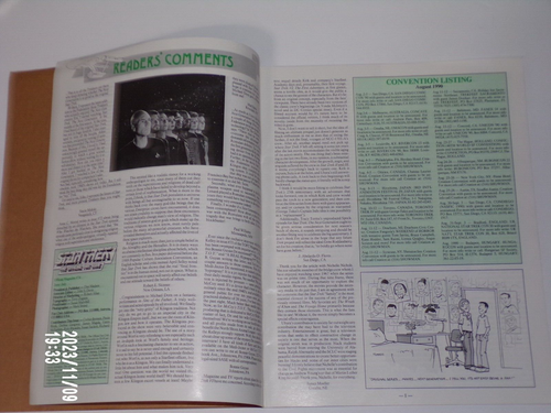 The Official Fan Club STAR TREK magazine #74 '90 Gates McFadden - Picture 3 of 16