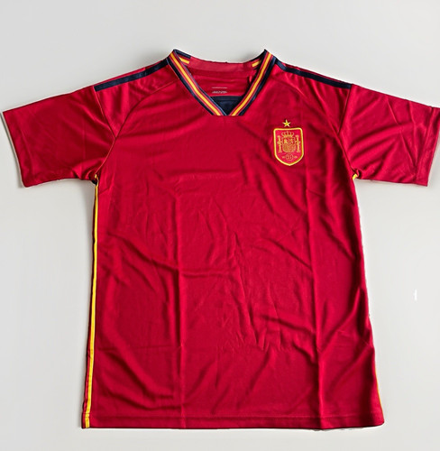 Spain World Cup National Team - 2022 2023 Home Jersey Shirt - XL Adult