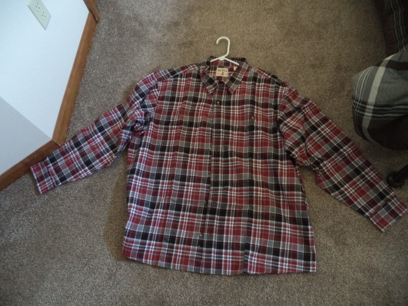 NEW WITH TAGS RED HEAD LONG SLEEVE 3XL FLANNEL BUTTON UP SHIRT