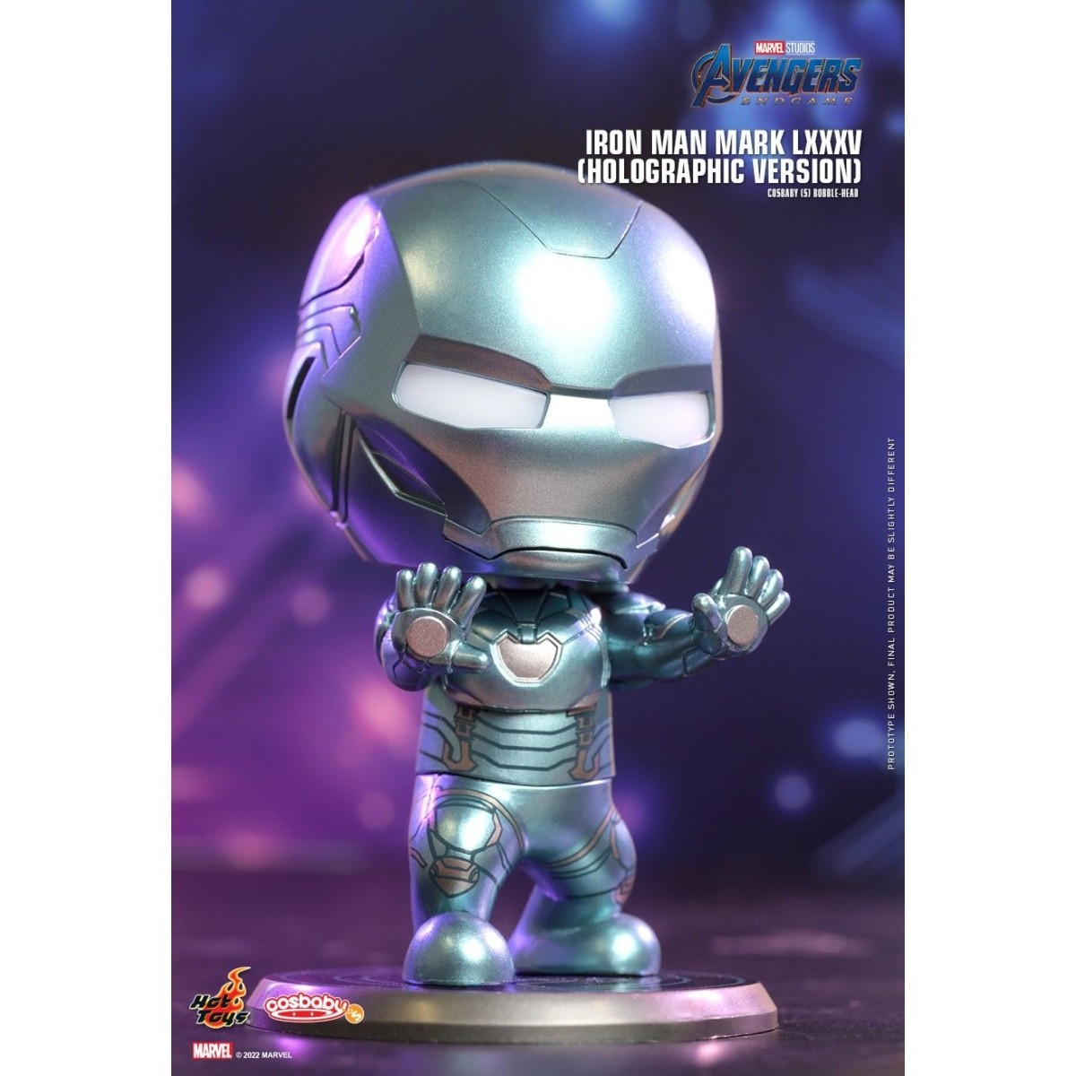 Iron Man Mark LXXXV Holographic Avengers Endgame Cosbaby Hot