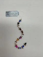 Darice Enchanted Angels Gold Wing Beads Asst. Colors Jewelry Making Supply Angel