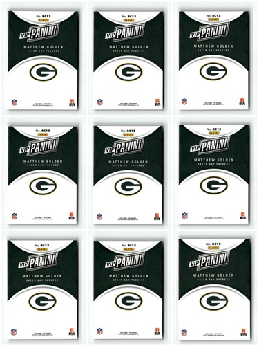 Matthew Golden 2025 Panini The National VIP RC 9 Cards Lot[dbX49 - Picture 2 of 2