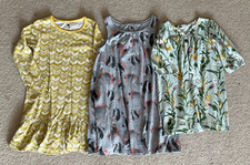 Lot of 3 Dresses/Smock - Tea Collection - Girls Size 8