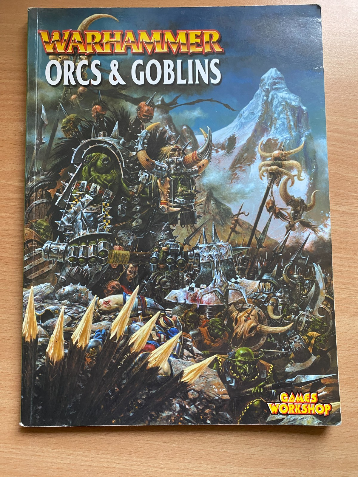 Warhammer - Orcs & Goblins - Warhammer Armies Supplement - Softback 6th Edition