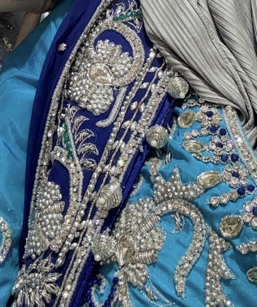 Women’s Blue dress with Dupatta Size 8 image 4
