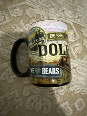 Dollywood Dolly Parton Big Bear Mountain Roller Coaster Coffee Cup Mug NWT