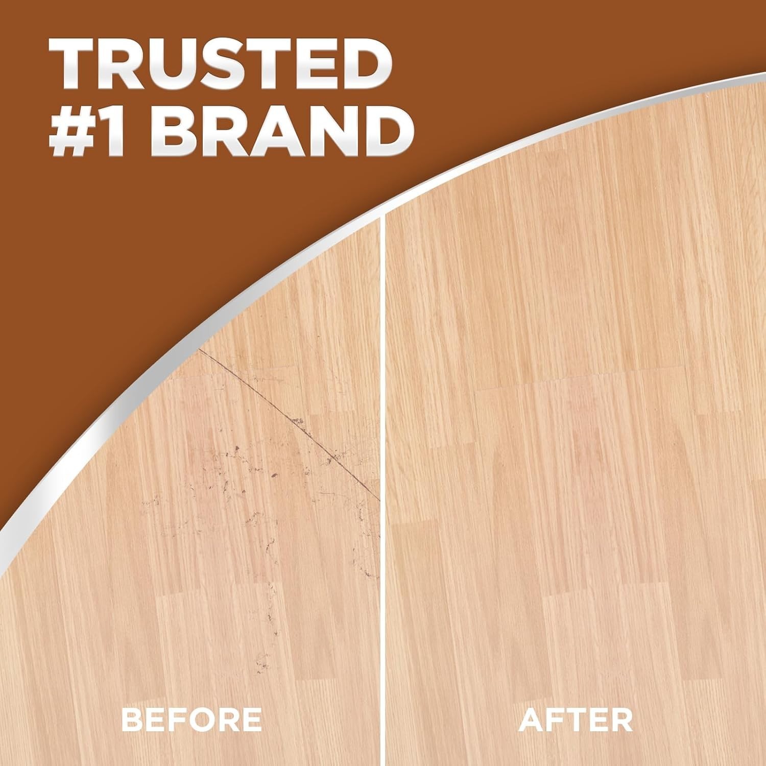 Restorative Wood Floor Polish 32 oz - Protects & Shines High-Traffic Areas