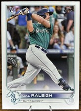 2022 Topps Series 1 - Cal Raleigh #277 (RC) Seattle Mariners