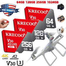 Micro SD Card 32GB 64GB 128GB 256GB 1TB 2TB Micro SD TF Memory Card Adapter lot