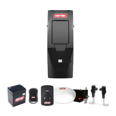 Genie Wall Mount Direct drive Garage Door Opener and Battery Back-Up LED Light
