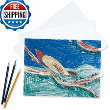 Pacon  Sulphite Drawing Paper, 9" x 12", 80 Lb, White, 500 Sheets