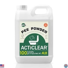 Pee Powder Gel 2/4lb - Fast Absorption & Odor Neutralizer for Camping Toilets