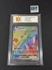 Pokemon S-Chinese Sword&Shield Eevee Heroes CS4aC-174 HR Rainbow DuraludGrade 10