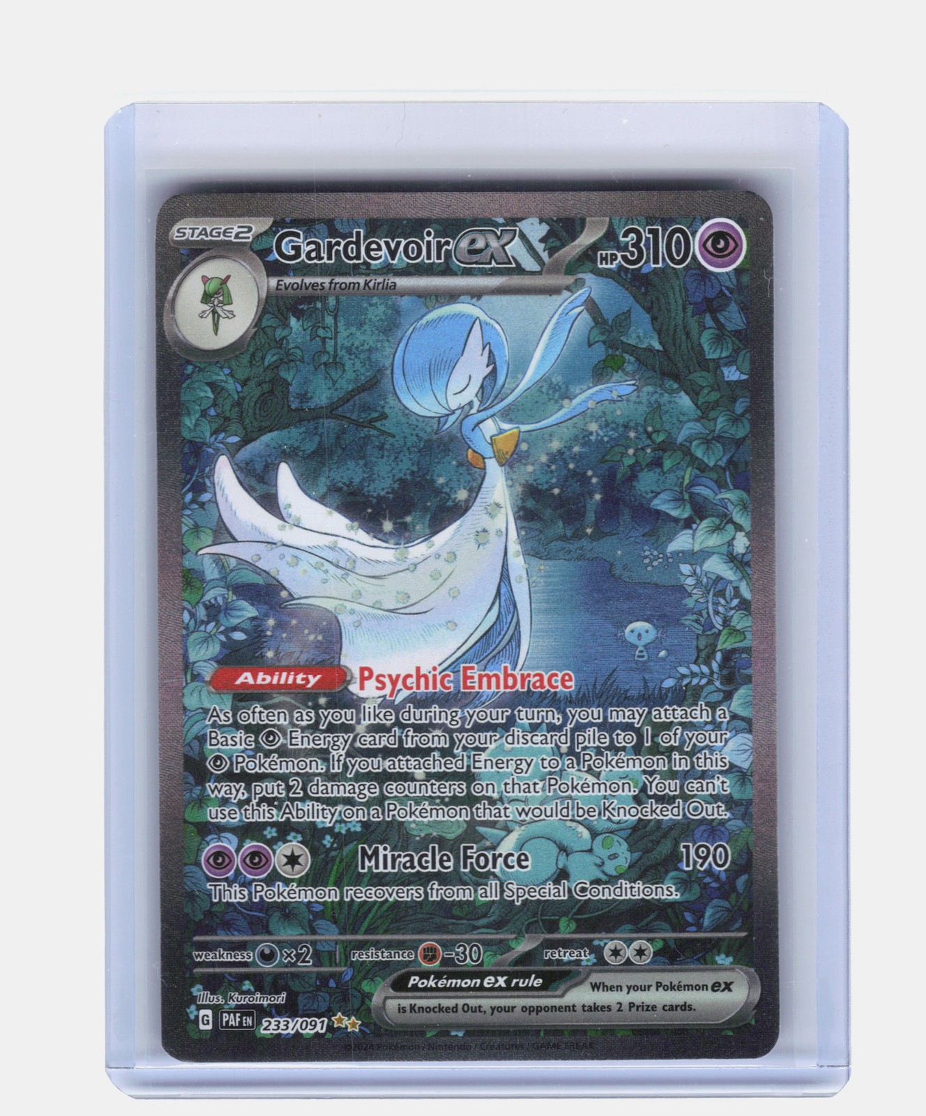 Pokemon SV: Paldean Fates #233/091 Gardevoir ex