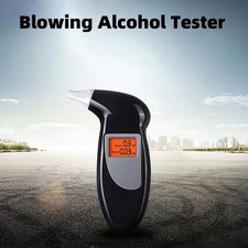 Digital LCD Police Breath Breathalyzer Test Alcohol Tester Analyzer Detector -