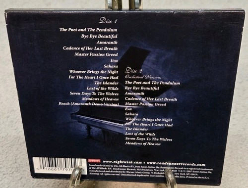 Dark Passion Play by Nightwish (CD 2007 Roadrunner 2 disc) Collector's Edition - Picture 2 of 2