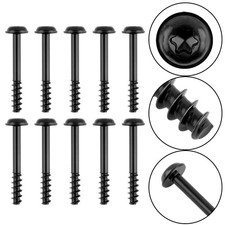 10 Stück Schwarze ABS Luftfilter Schrauben f...