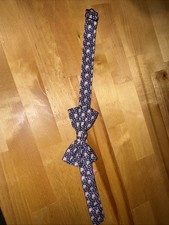 Vineyard Vines Boy  s Silk Bow Tie Santa Whale Adjustable Christmas Tie