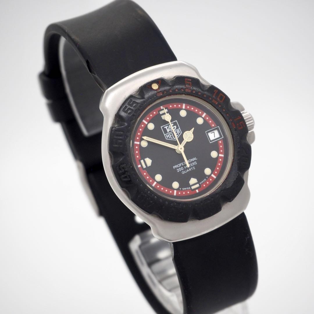 676 タグホイヤー WA1214 フォーミュラ1 プロフェッショナル メンズ Tag Heuer Formula 1 Vintage Men's Watch Used 676 Wa1214