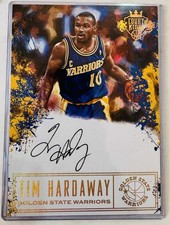 Tim Hardaway 2016-17 Panini Court Kings Box Topper Autograph Auto Jumbo Card