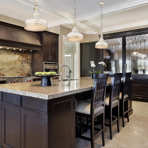 Golden Lighting Keating Collection 1-Light Antique Ivory Pendant - Picture 6 of 7