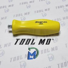 Snap-on Tools New Rare Classic Yellow 14 Drive Hard Grip Stubby Driver Tm40by Snap-on Tools New Rare Classic Yellow 14 Drive Hard Grip Stubby Driver Tm40by