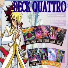 Yu-Gi-Oh! ZEXAL - Deck De Quattro IV - Carte stile anime (45 carte)
