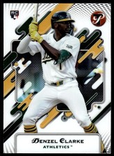 Denzel Clarke 2025 Topps Pristine #51 RC Athletics Baseball Card