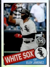 2020 Topps Chrome #85TC-11 Eloy Jimenez 1985 Topps Baseball