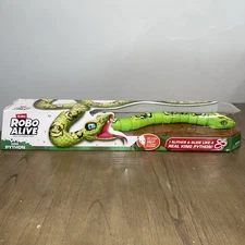 Robo Alive King Python Robotic Pet Figure New NIB