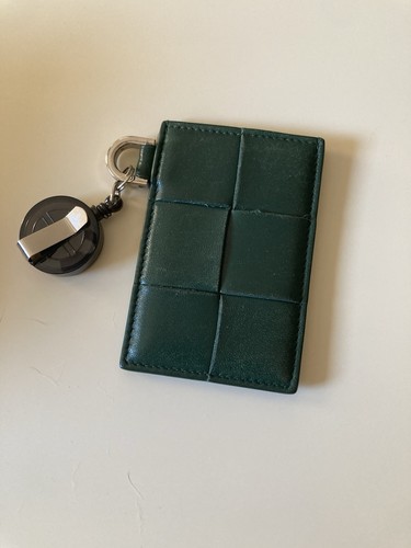 Bottega Veneta Cassette Badge Holder (Leather)