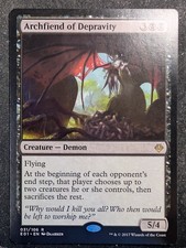 Archfiend of Depravity - Archenemy: Nicol Bolas (MTG)