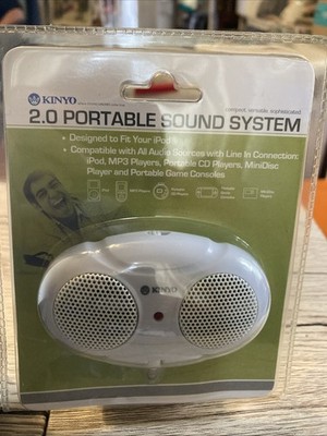 NEW KINYO 2.0 PORTABLE SOUNF SYSTEM COMPACT VERSATILE SOPHISTICATED