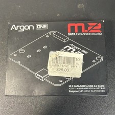 Argon One M.2 SATA SSD to USB 3.0 Board Case for Raspberry Pi 4 USA SHIP 