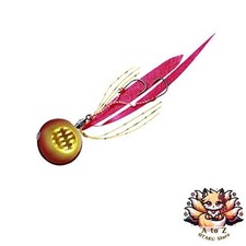 NEW Major Craft Metal Jig Tai Chisel 60g TM-60/#4 GOLD/RED